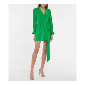 Diane Von Furstenberg DVF Green Romper Playsuit Size 2 New With Tags